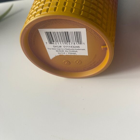 Starbucks 2023 Summer Tim Singleton Rainbow Grid Gradient Ombré Venti Tumble - Picture 4 of 6